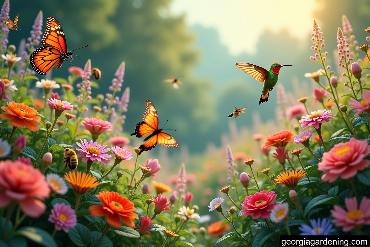 "Unlock the Beauty of Georgia Gardens with These Native Plants"